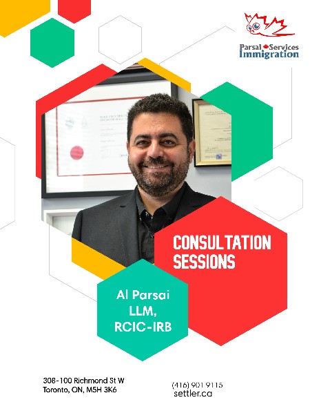 Book a consultation session with Al Parsai for official immigration and visa advice.