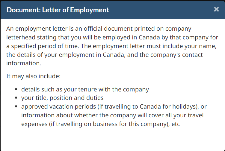 sample cover letter for canada express entry